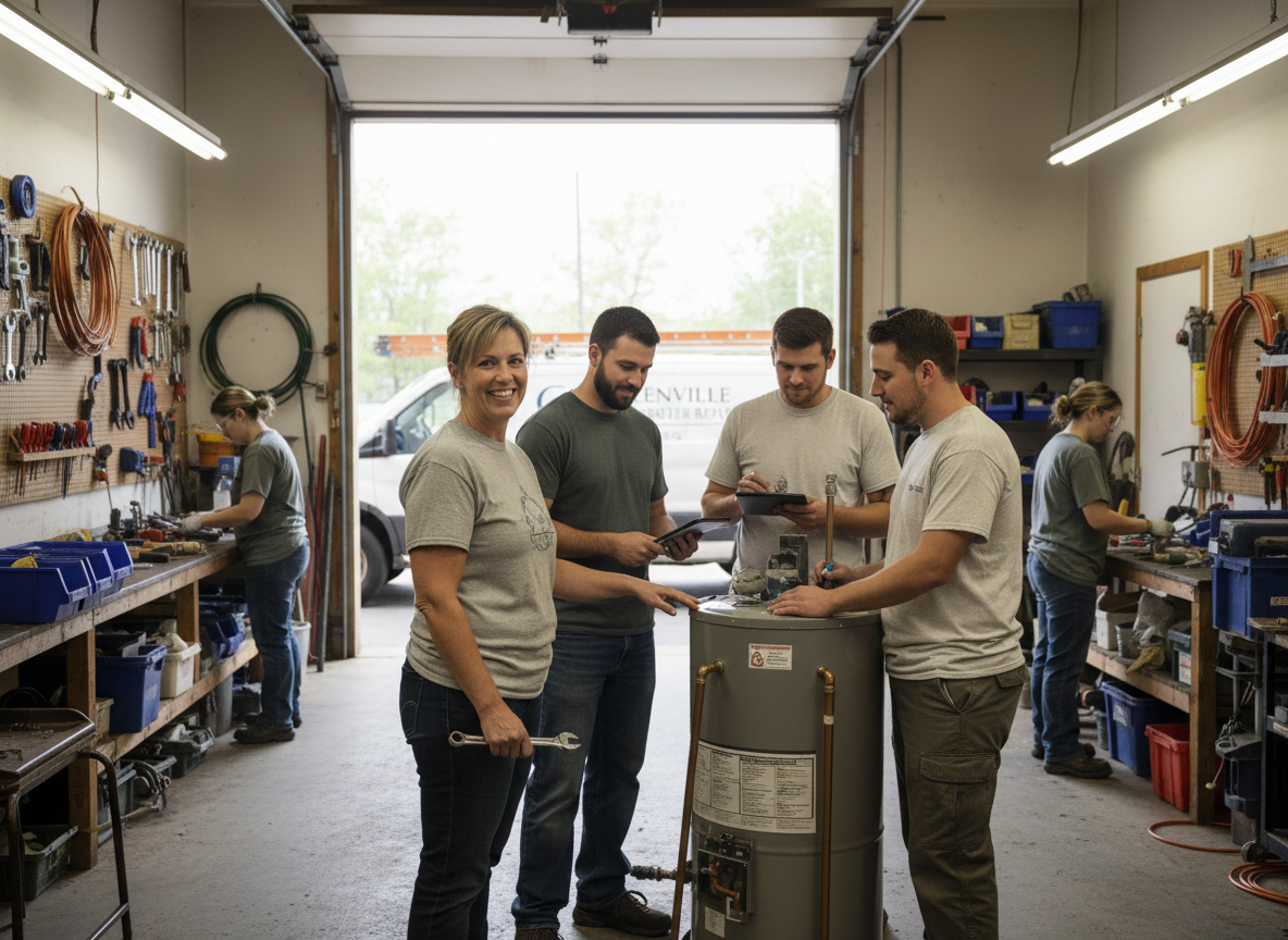 The Greenville Water Heater Repair team
